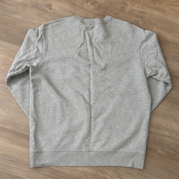 Zara Light Gray Men's Crewneck Sweatshirt with Character Embroidery - Picture 5 of 5